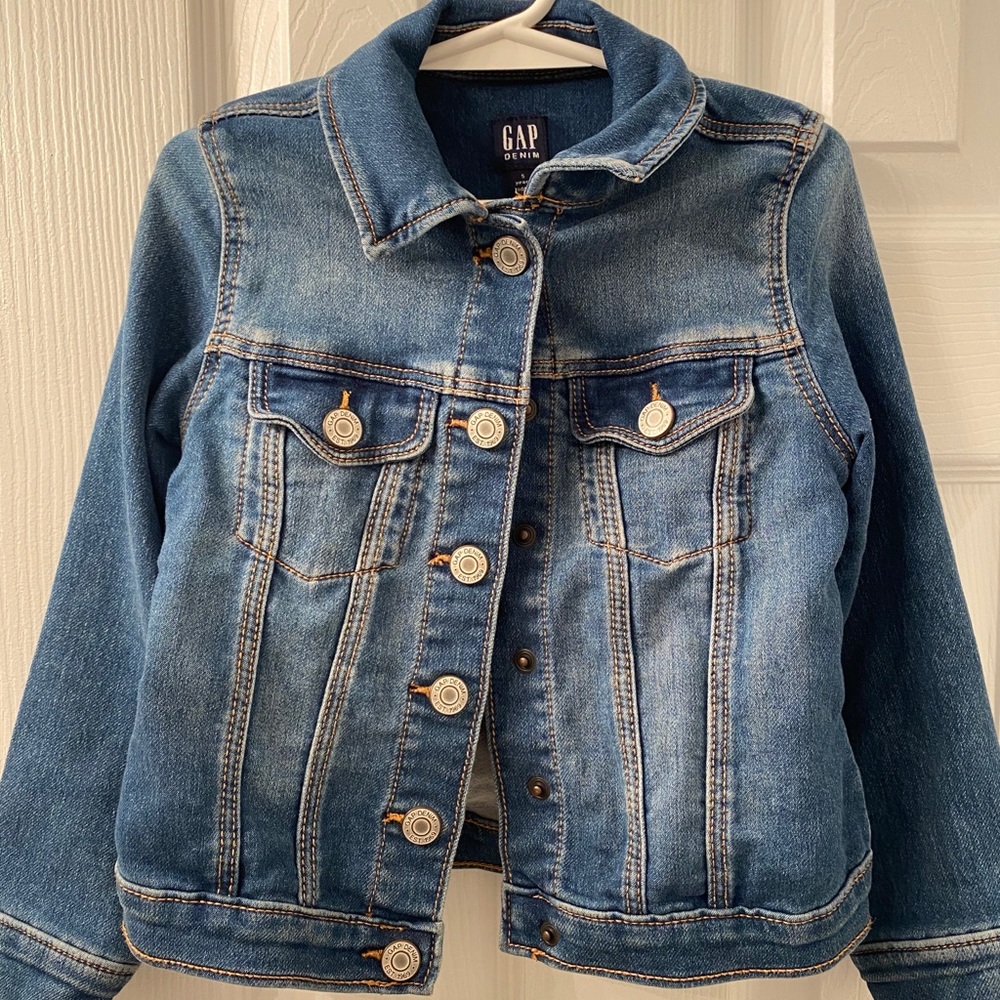 Gap little girls denim jacket